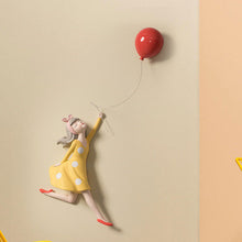 Load image into Gallery viewer, Balloon Girl Wall Decor
