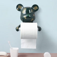 Load image into Gallery viewer, BHM Bear Toilet Roll Holder
