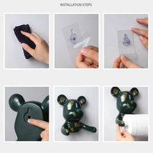 Load image into Gallery viewer, BHM Bear Toilet Roll Holder
