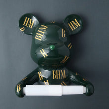 Load image into Gallery viewer, BHM Bear Toilet Roll Holder
