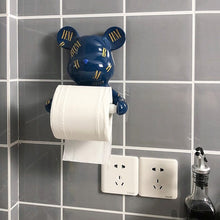 Load image into Gallery viewer, BHM Bear Toilet Roll Holder
