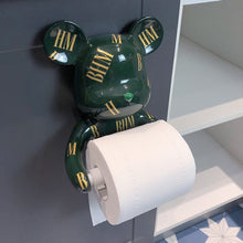 Load image into Gallery viewer, BHM Bear Toilet Roll Holder
