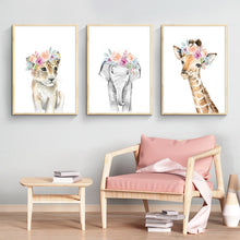 Load image into Gallery viewer, Flower Baby Animal
