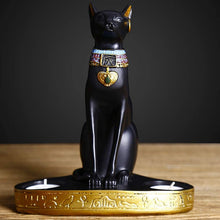 Load image into Gallery viewer, Egyptian Cat Candle Holder
