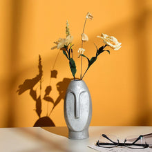 Load image into Gallery viewer, Ceramic Abstract Face Vase
