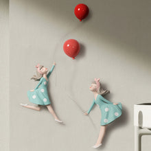 Load image into Gallery viewer, Balloon Girl Wall Decor
