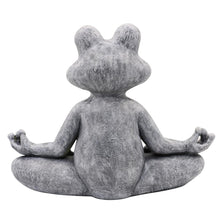 Load image into Gallery viewer, Zen Frog Yoga Statue
