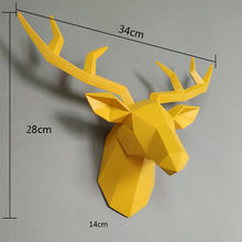 Load image into Gallery viewer, Geometric Deer Mount
