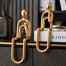 Load image into Gallery viewer, Abstract Paper Clip Decor
