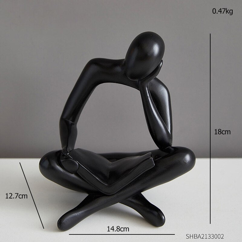 Abstract Decor Figurines