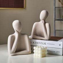 Load image into Gallery viewer, Ceramic Abstract Family of Three
