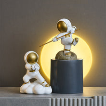 Load image into Gallery viewer, Kung Fu Astronaut Figurines
