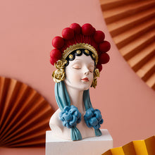 Load image into Gallery viewer, Peking Opera Actress Sculpture
