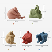 Load image into Gallery viewer, Ceramic Abstract Figurines with Large Hand
