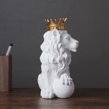 Load image into Gallery viewer, The Golden Crown Lion
