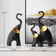 Load image into Gallery viewer, Geometric Elephant Sculpture
