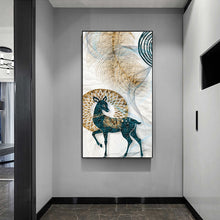 Load image into Gallery viewer, Modern Golden Foil Deer
