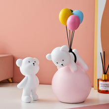 Load image into Gallery viewer, Baby Polar Bear With Balloons﻿
