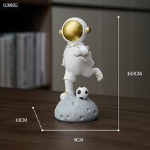 Load image into Gallery viewer, Astronaut Athlete Decor Figurine
