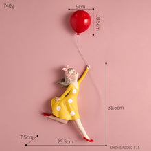 Load image into Gallery viewer, Balloon Girl Wall Decor
