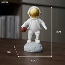 Load image into Gallery viewer, Astronaut Athlete Decor Figurine
