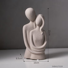 Load image into Gallery viewer, Abstract Lovers Sculpture
