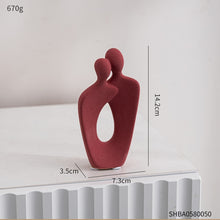 Load image into Gallery viewer, Abstract Ceramic Love Sculpture

