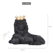 Load image into Gallery viewer, The Golden Crown Lion
