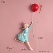 Load image into Gallery viewer, Balloon Girl Wall Decor
