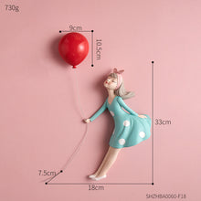 Load image into Gallery viewer, Balloon Girl Wall Decor
