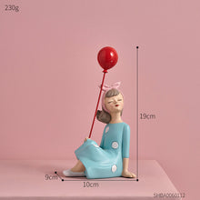 Load image into Gallery viewer, Balloon Girl Wall Decor
