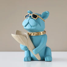 Load image into Gallery viewer, Cool Bulldog Statue Vase
