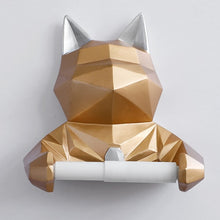 Load image into Gallery viewer, Geometric Animal Toilet Paper Holder
