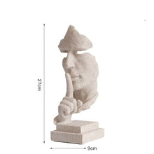 Load image into Gallery viewer, Silence is Golden Mask Sculpture
