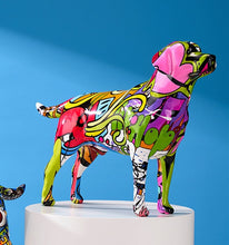 Load image into Gallery viewer, Graffiti Dog Statuette
