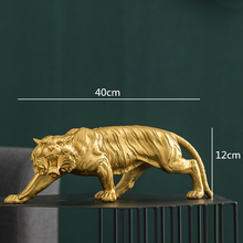 Load image into Gallery viewer, Golden Bull &amp; Bear Statues
