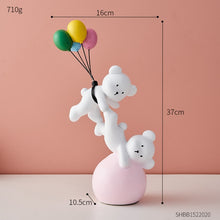 Load image into Gallery viewer, Baby Polar Bear With Balloons﻿
