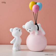 Load image into Gallery viewer, Baby Polar Bear With Balloons﻿
