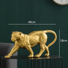 Load image into Gallery viewer, Golden Bull &amp; Bear Statues
