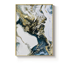 Load image into Gallery viewer, Abstract Golden Snow River
