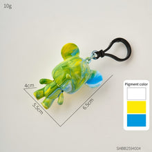 Load image into Gallery viewer, DIY Bear Figurine Keychain
