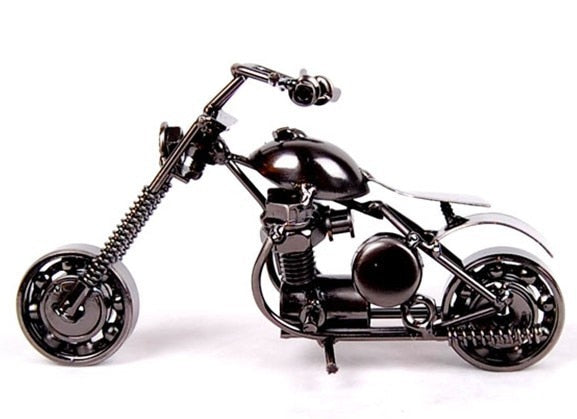 Retro Metal Handmade Cruiser Motorcycle